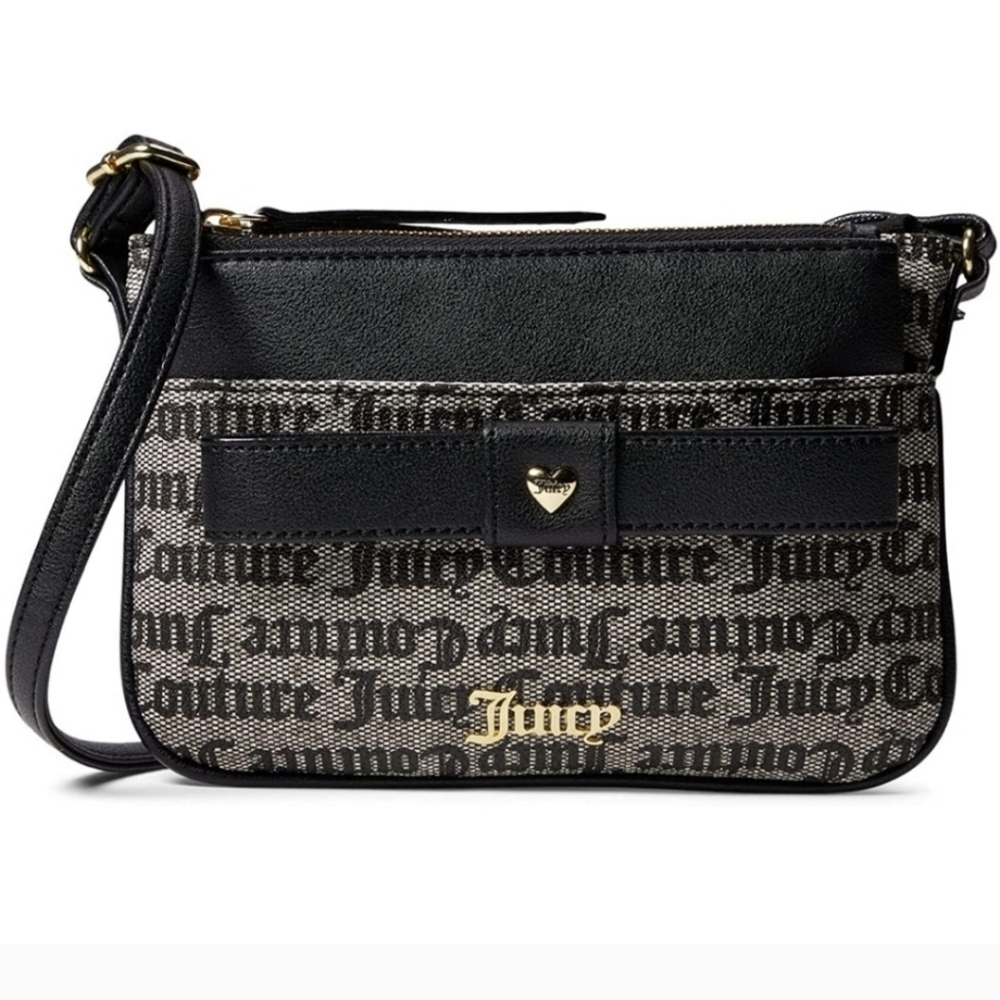 Juicy Couture Peek A Bow Crossbody Shoulder Bag